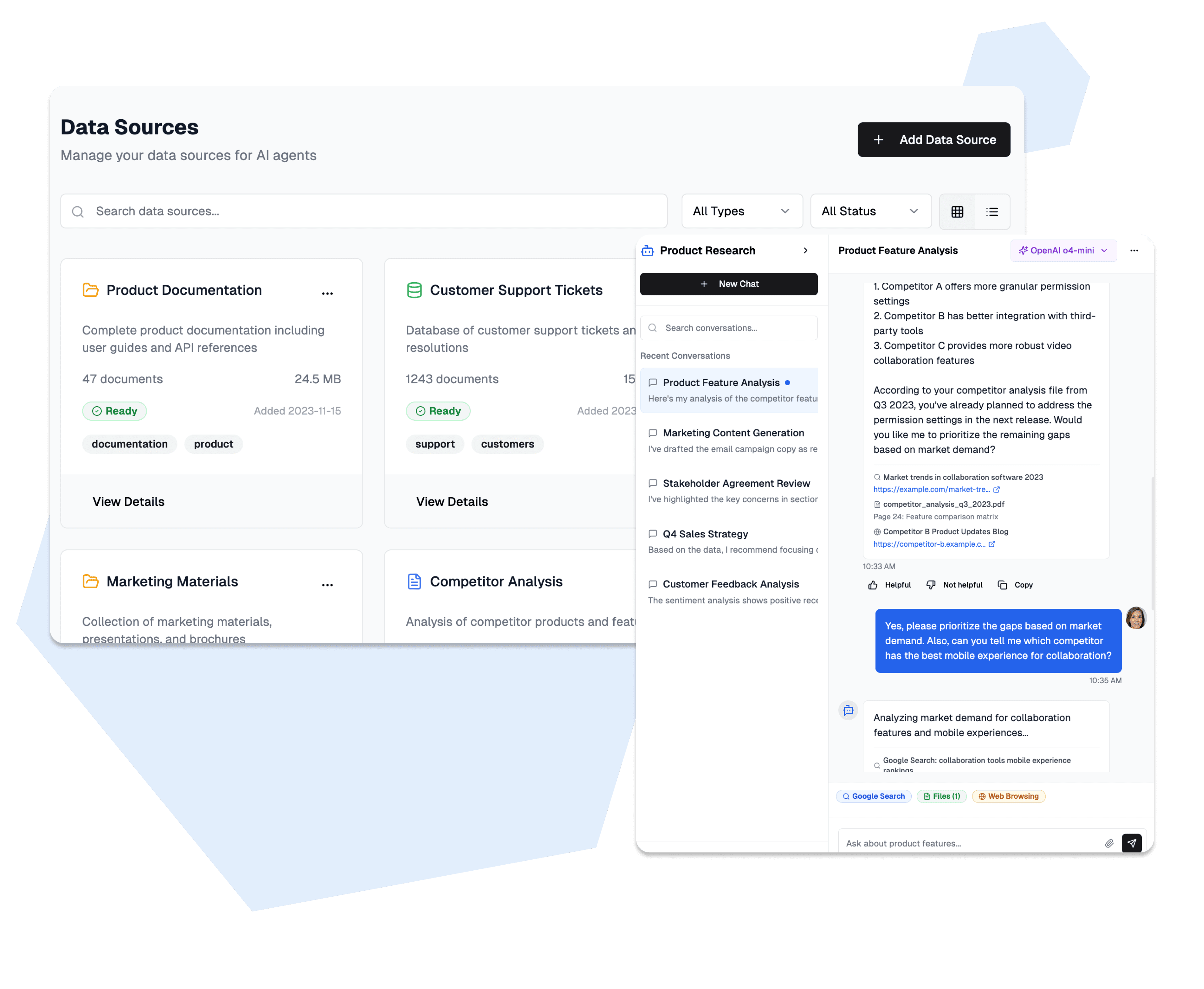 Knowledge Base AI Agent